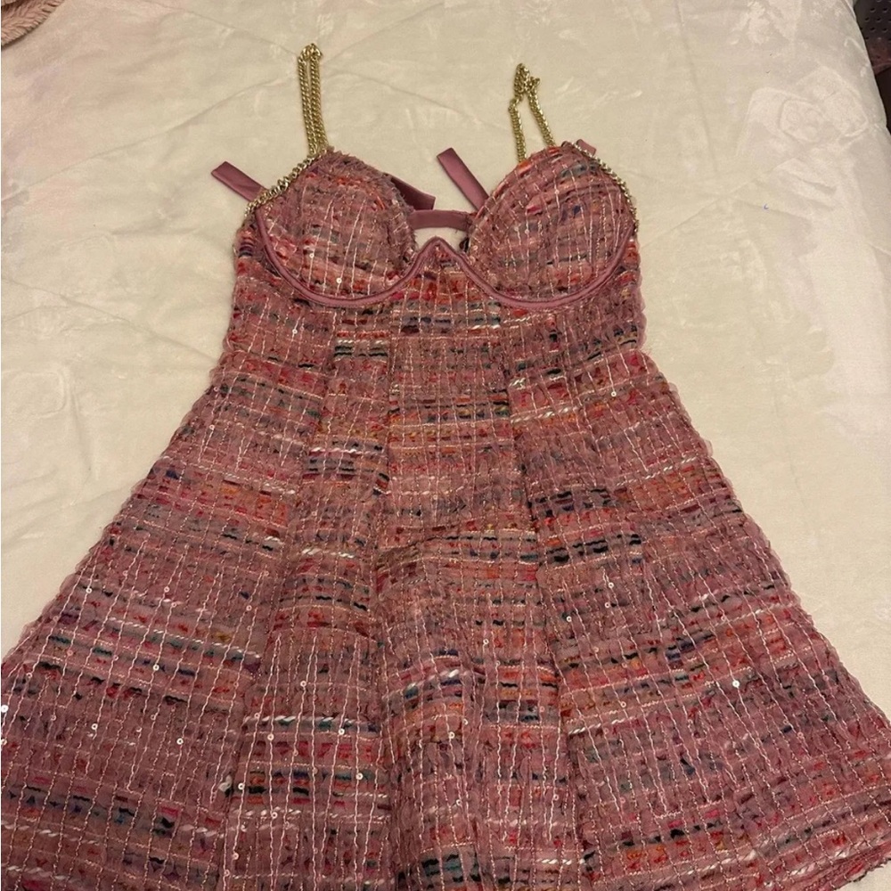 For Love And Lemons Celine Mini Dress